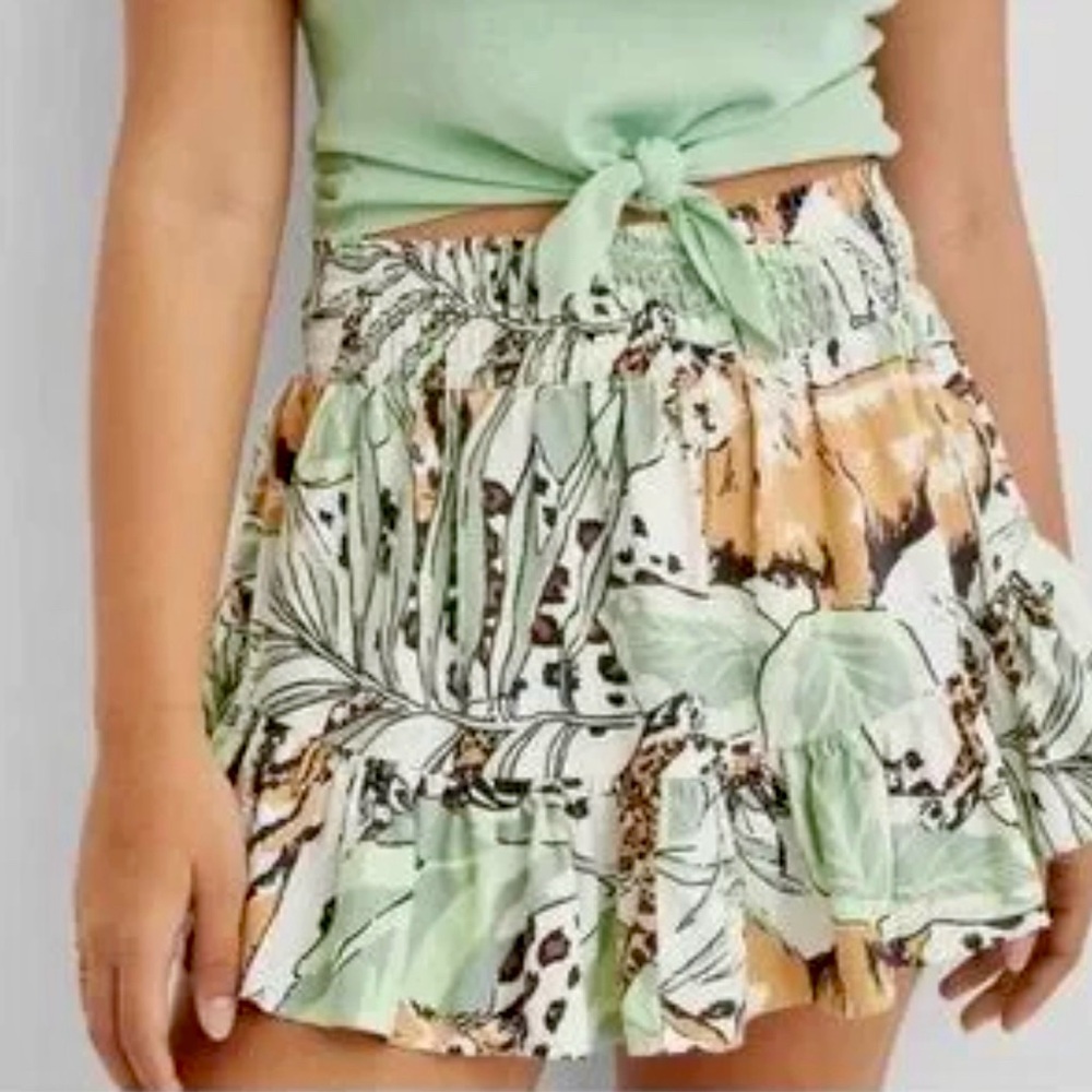 Aerie Tiger Print Skirt 🐅